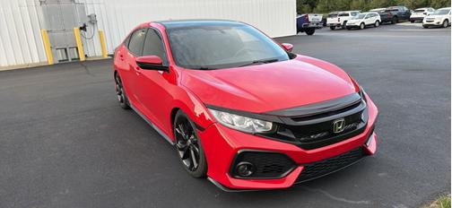 Red 2018 Honda Civic Sport