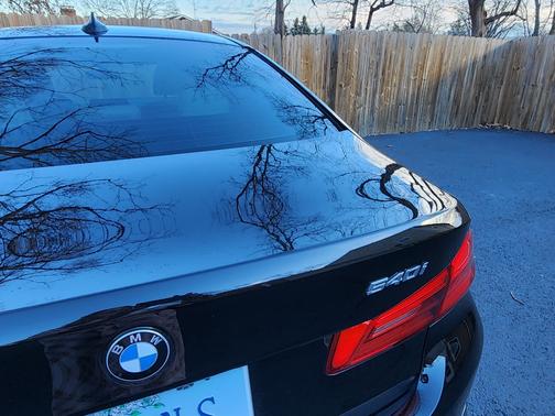 Black 2019 BMW 540 i xDrive