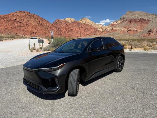 Black 2025 Toyota bZ4X XLE