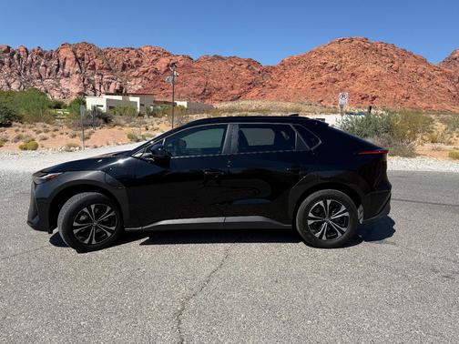 Black 2025 Toyota bZ4X XLE