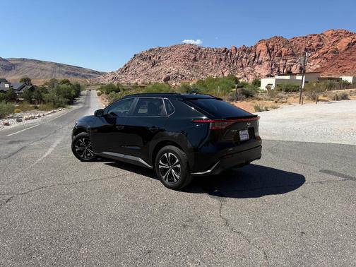 Black 2025 Toyota bZ4X XLE