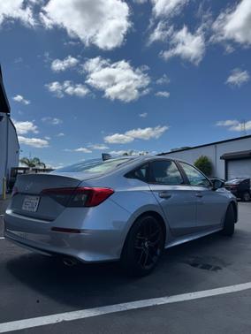 Gray 2023 Honda Civic Sport