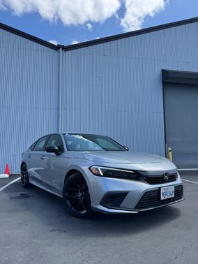 Gray 2023 Honda Civic Sport