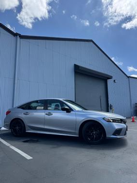 Gray 2023 Honda Civic Sport