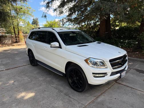 White 2014 Mercedes-Benz GL-Class GL 450 4MATIC
