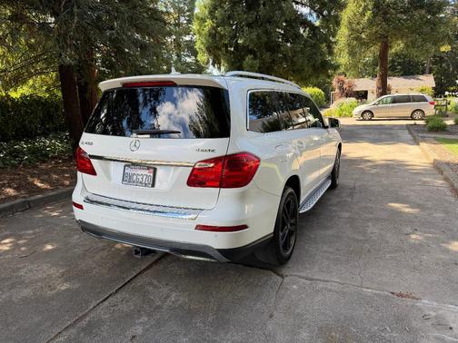 White 2014 Mercedes-Benz GL-Class GL 450 4MATIC