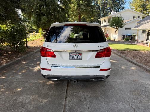 White 2014 Mercedes-Benz GL-Class GL 450 4MATIC