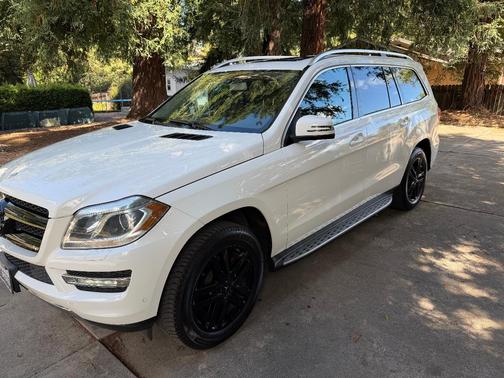 White 2014 Mercedes-Benz GL-Class GL 450 4MATIC