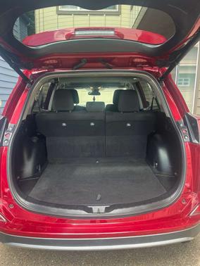 Red 2018 Toyota RAV4 XLE