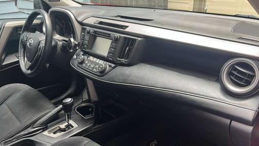 Red 2018 Toyota RAV4 XLE