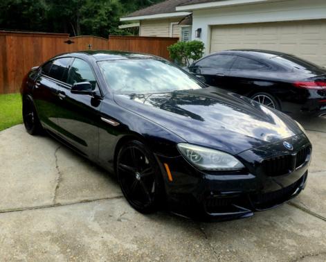 Blue 2015 BMW 650 Gran Coupe i