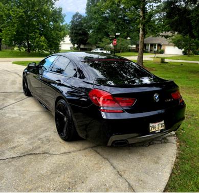 Blue 2015 BMW 650 Gran Coupe i
