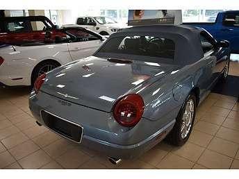 Blue 2005 Ford Thunderbird 50th Anniversary