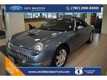 Blue 2005 Ford Thunderbird 50th Anniversary