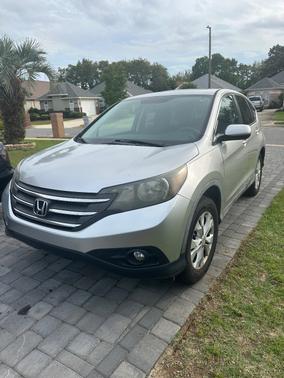 Silver 2014 Honda CR-V EX