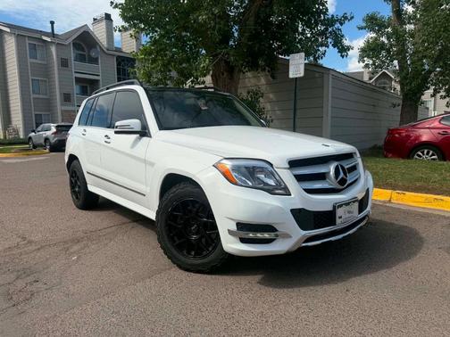 White 2013 Mercedes-Benz GLK-Class GLK 350 4MATIC