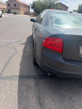 Gray 2005 Acura TL 3.2