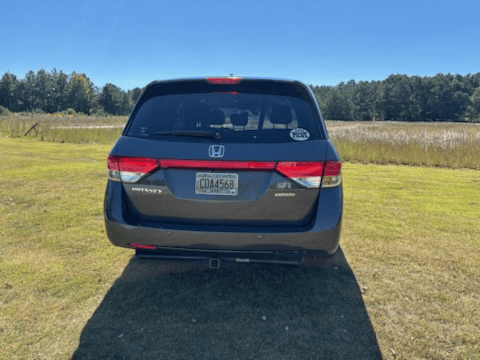 Black 2015 Honda Odyssey Touring