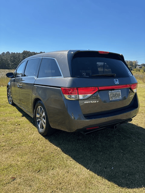 Black 2015 Honda Odyssey Touring