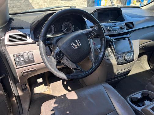 Black 2015 Honda Odyssey Touring