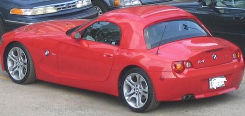 Red 2003 BMW Z4 3.0i