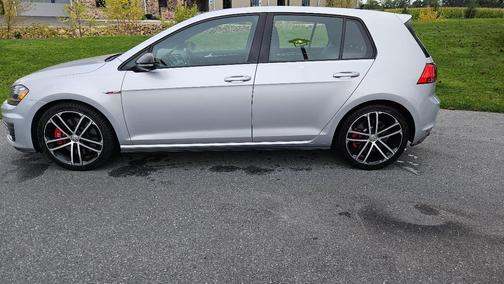 Silver 2017 Volkswagen Golf GTI Sport 4-Door
