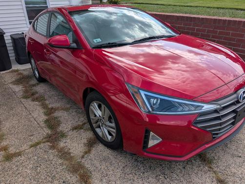Red 2020 Hyundai ELANTRA Value Edition