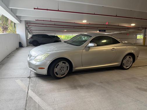 Silver 2004 Lexus SC 430 Base