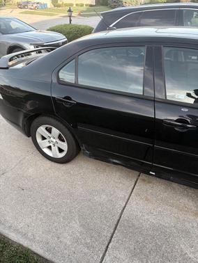 Black 2008 Ford Fusion SE
