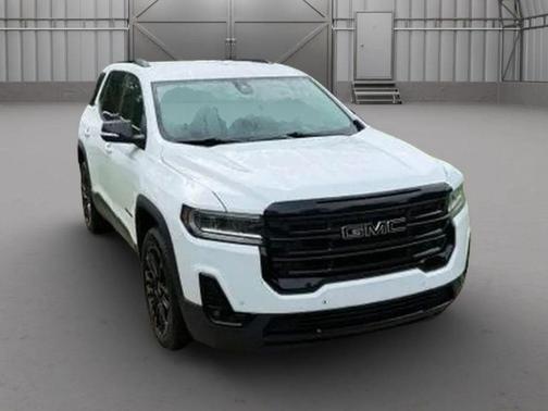 White 2021 GMC Acadia SLT