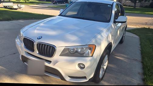 White 2013 BMW X3 xDrive28i