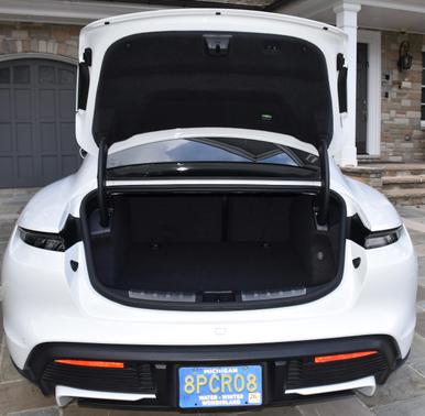 White 2020 Porsche Taycan Taycan Turbo