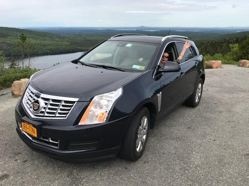Blue 2016 Cadillac SRX Luxury Collection
