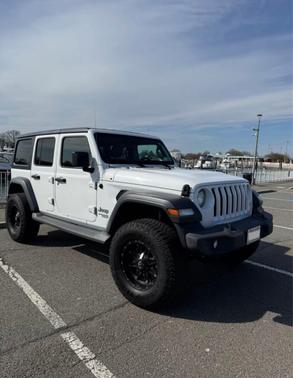 White 2018 Jeep Wrangler Unlimited Sport S
