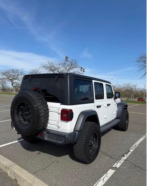 White 2018 Jeep Wrangler Unlimited Sport S