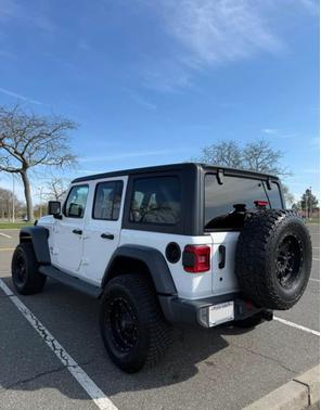 White 2018 Jeep Wrangler Unlimited Sport S