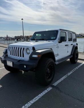 White 2018 Jeep Wrangler Unlimited Sport S