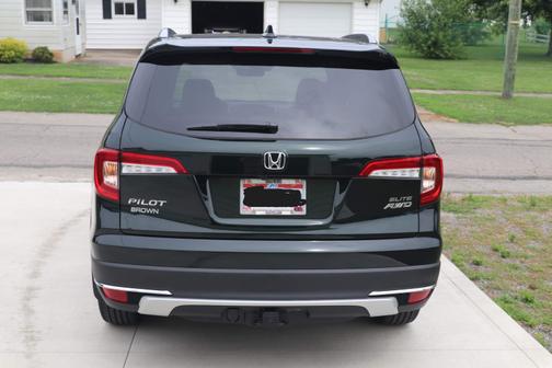 Green 2019 Honda Pilot Elite