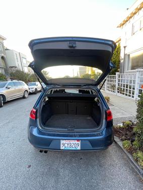 Blue 2016 Volkswagen Golf TSI S 2-Door