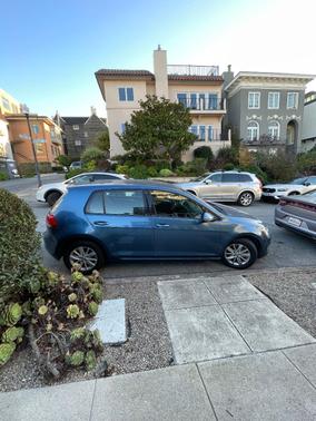 Blue 2016 Volkswagen Golf TSI S 2-Door