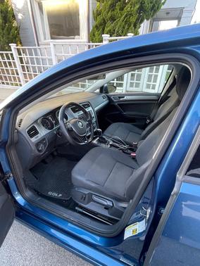 Blue 2016 Volkswagen Golf TSI S 2-Door
