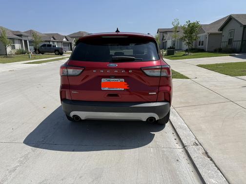 Red 2020 Ford Escape SEL