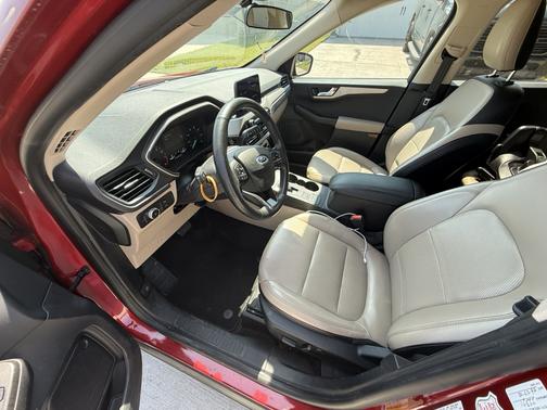 Red 2020 Ford Escape SEL