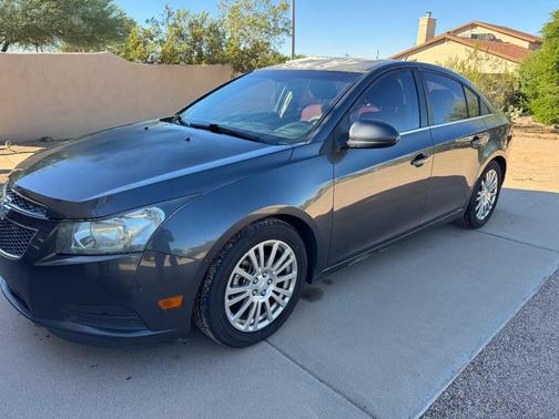 Gray 2013 Chevrolet Cruze ECO