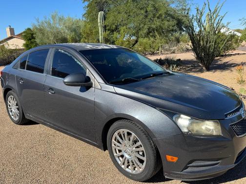 Gray 2013 Chevrolet Cruze ECO