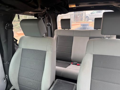 Silver 2010 Jeep Wrangler Sport