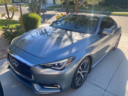 Silver 2017 INFINITI Q60 3.0T Premium
