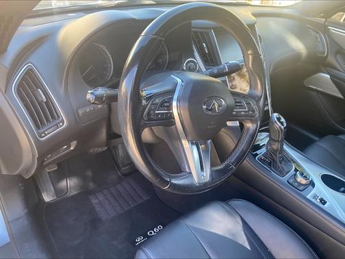 Silver 2017 INFINITI Q60 3.0T Premium