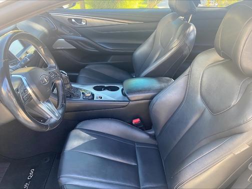 Silver 2017 INFINITI Q60 3.0T Premium