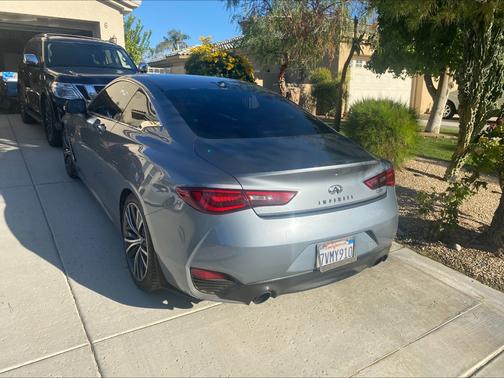Silver 2017 INFINITI Q60 3.0T Premium